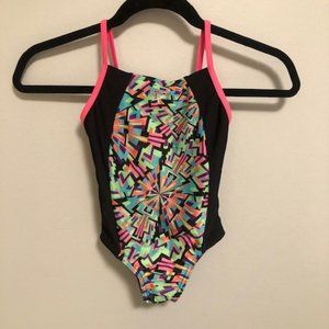 Girls Speedo Swimsuit, Size XS (5/6)